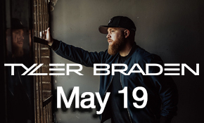 Tyler Braden with special guest Jason Cross presented by the Saginaw County Police Chiefs Association