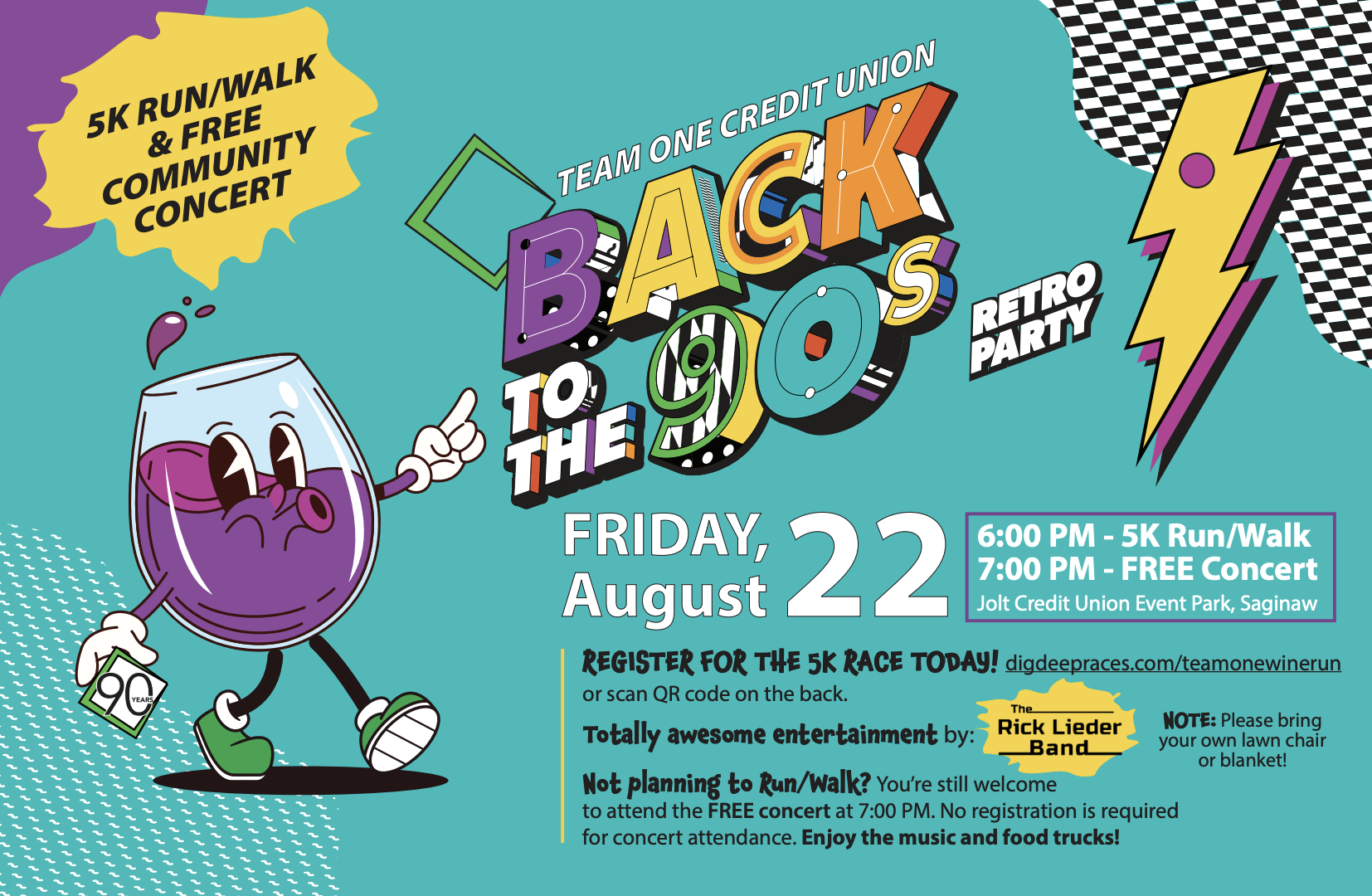 Team One Credit Union Back to the 90s Party