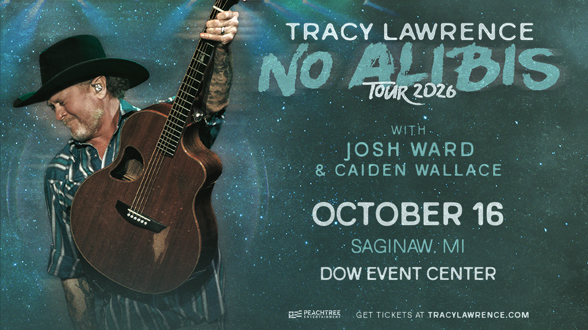 Tracy Lawrence: No Alibis Tour 2026